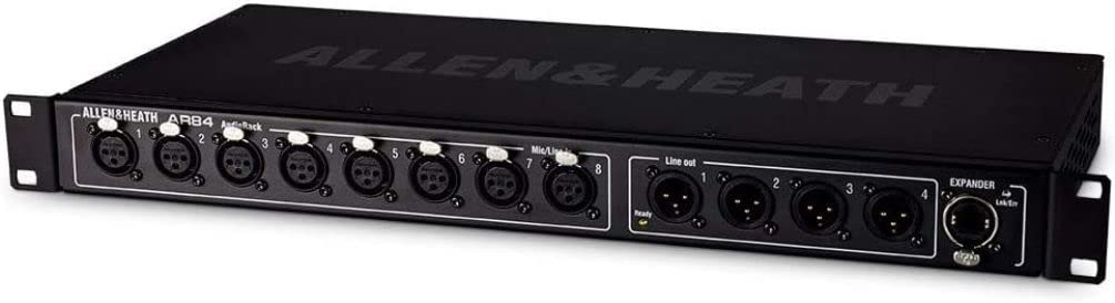 Allen & Heath AR2-84-BLK 8x4 Rack de Audio Remoto para