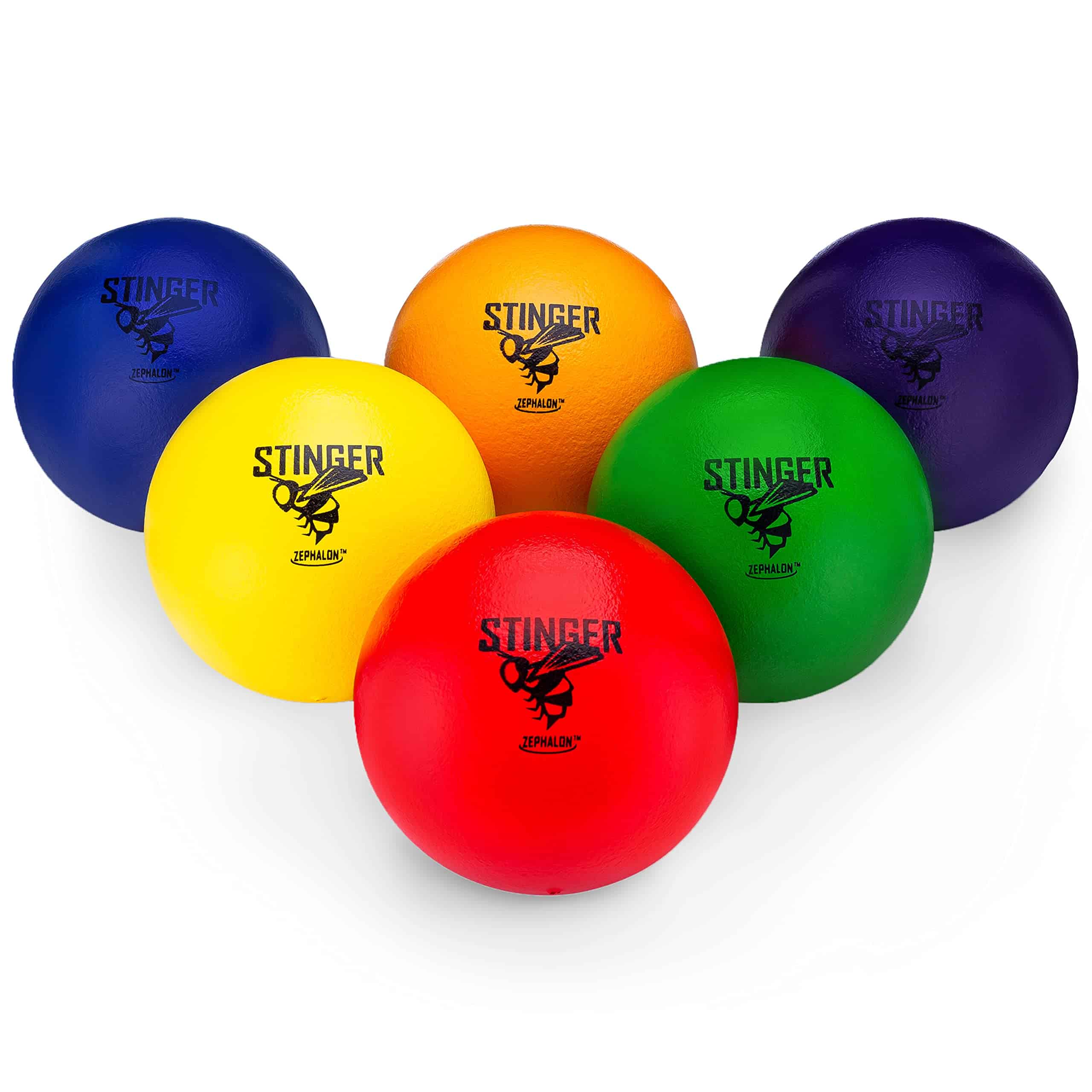 Pelotas de Dodgeball GSM Brands - Espuma, Piel Suave, Bajo