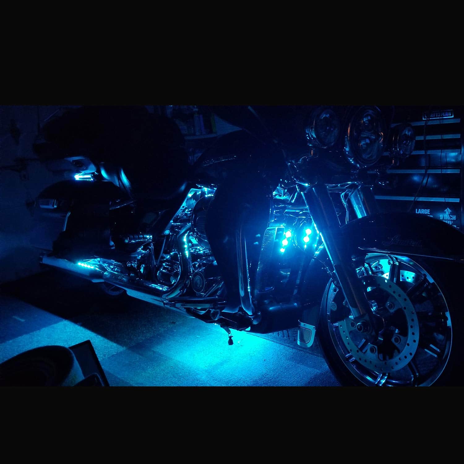 NBWDY 12Pcs Kit de Tiras de Luces LED para Vehículos y - Imagen 9