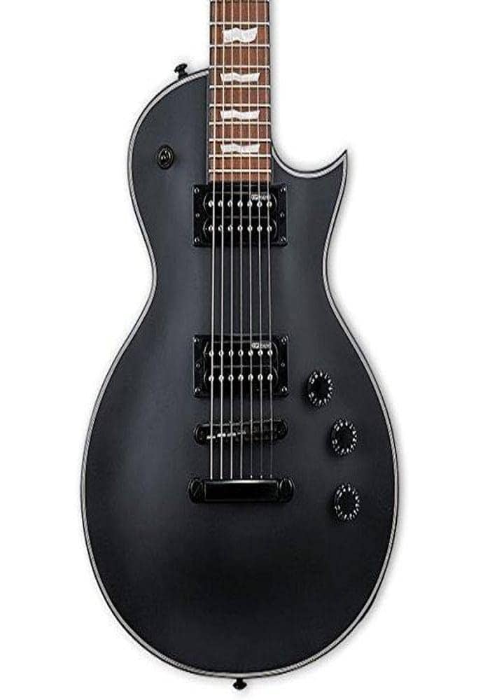 Guitarra Eléctrica de 7 Cuerdas ESP LTD EC-257, Negro