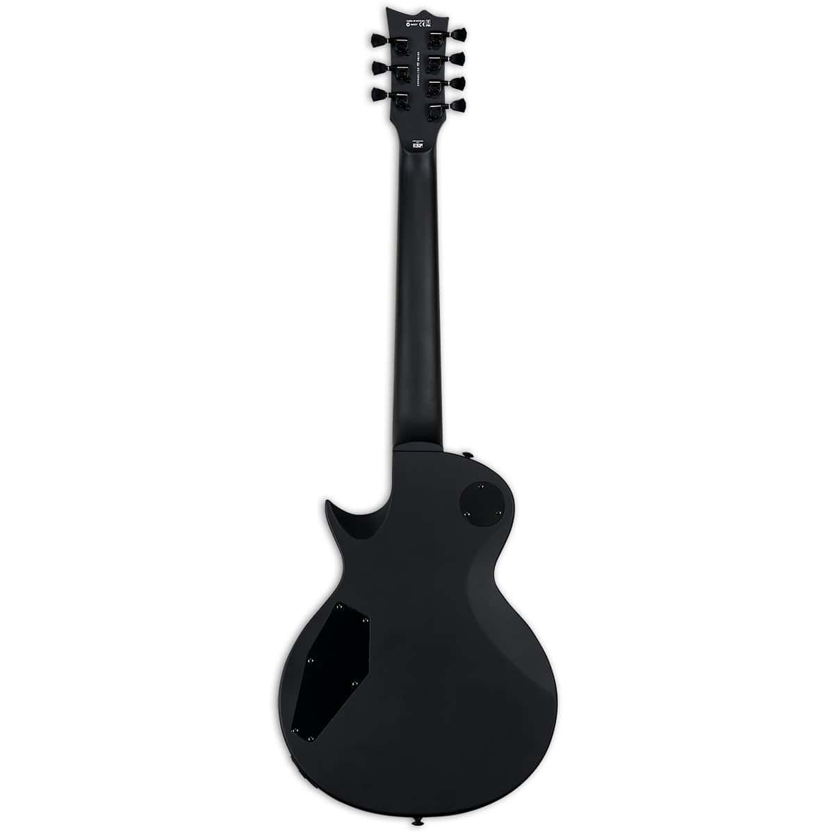 Guitarra Eléctrica de 7 Cuerdas ESP LTD EC-257, Negro - Imagen 4