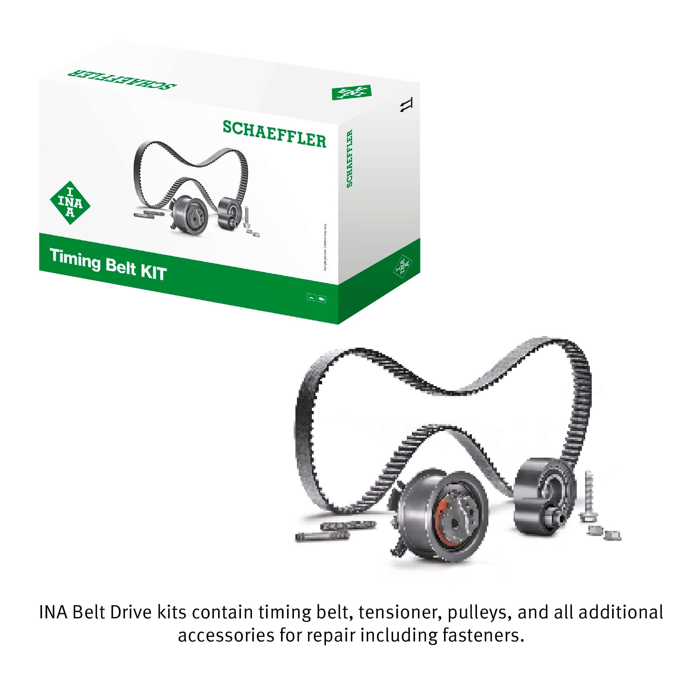 Kit de Correa y Componentes de INA Schaeffler para Motor, - Imagen 4