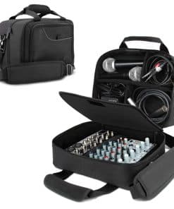 Estuche Compacto para Mezclador de Audio DJ USA Gear -