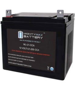 Batería Mighty Max ML-U1 12V 200CCA para Tractor y
