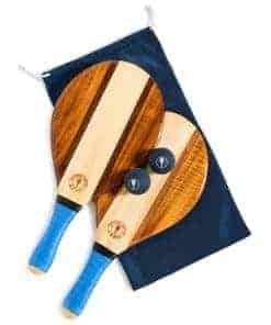 Juego de Palas de Playa Frescobol Carioca Trancoso, Azul,