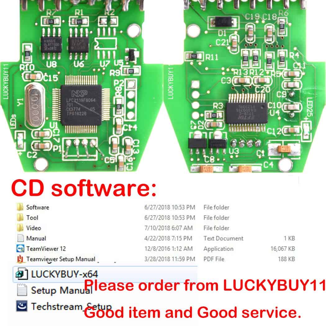 Cable de Diagnóstico Mini Vci J2534 TIS Techstream para - Imagen 3