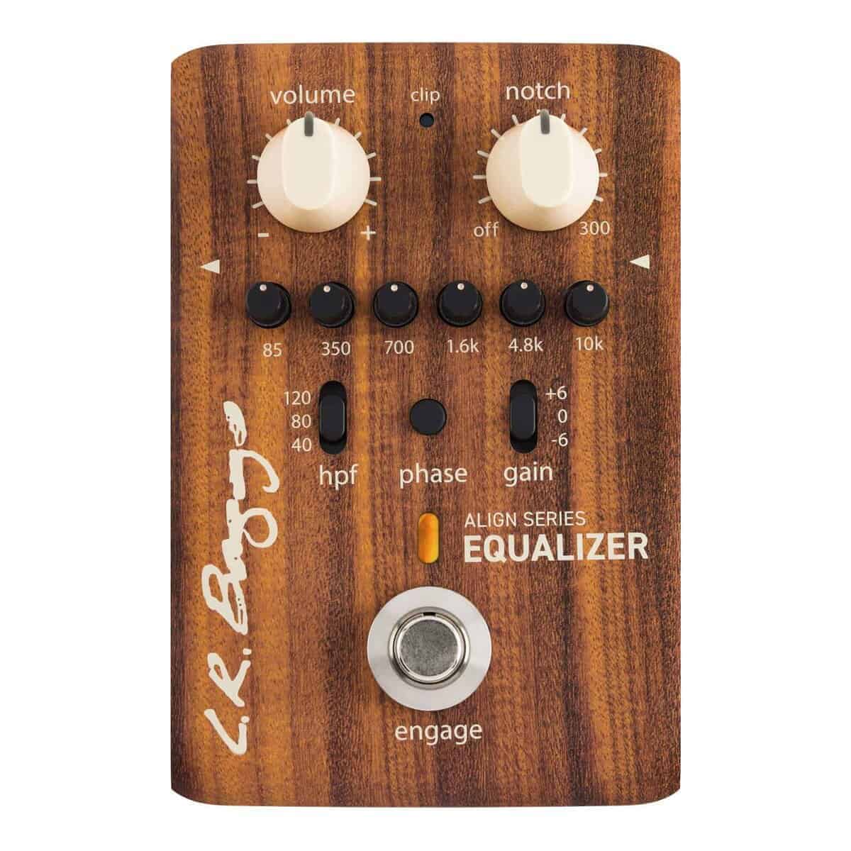 Pedal de Efectos para Guitarra Acústica L.R. -Equalizer