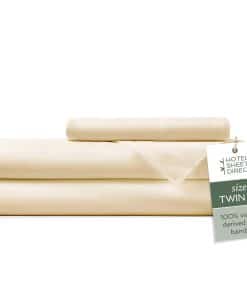 Hotel Sheets Direct Juego de Sábanas de 3 Piezas Tamaño