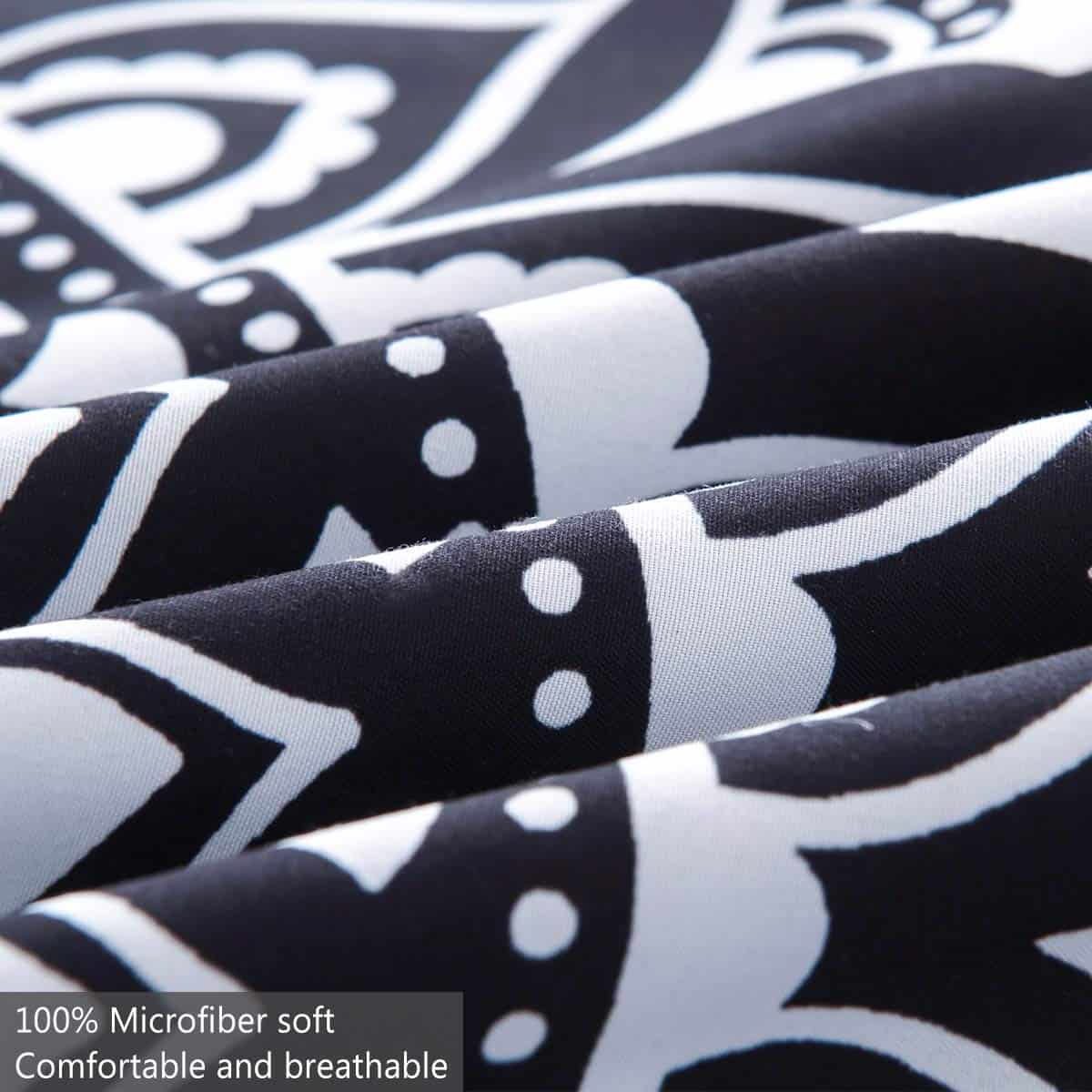 Juego de Funda de Edredón Bohemio de 3 Piezas Tamaño Queen - Imagen 5