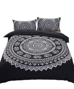 Juego de Funda de Edredón Bohemio de 3 Piezas Tamaño Queen
