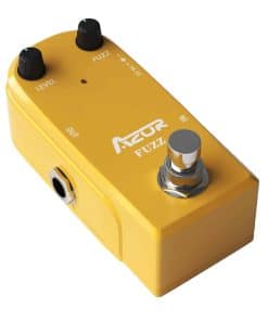 Pedal de Efecto Fuzz Vintage AZOR True Bypass Mini Pedal