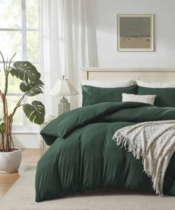 Juego de Funda de Edredón de Algodón de Jersey H HOUSEHOLD