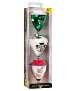 Trompo Space - Paquete Gold Star Spin - 3 Trompos de