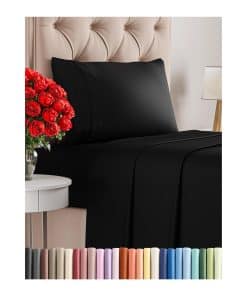 Juego de sábanas de tamaño Extra Largo Individual - Suave,