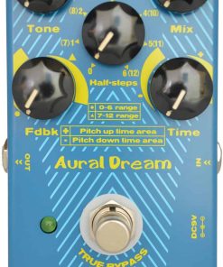 Pedal de armonia fija Aural Dream para guitarra proporciona