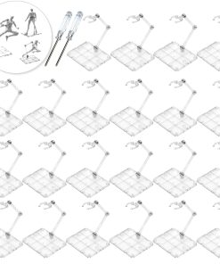 Soporte de figura de acción XISTEST, 22 PCS Montaje Soporte