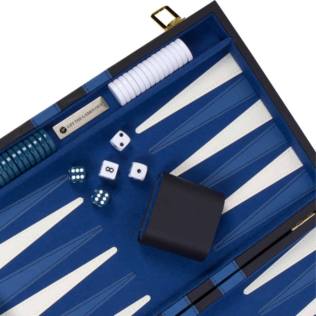 Set de Backgammon de Get The Games Out - Estuche Clásico de - Imagen 8