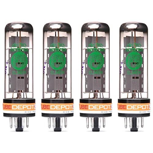 Quad de Tubos de Vacío de Potencia Electro-Harmonix EL34 EH