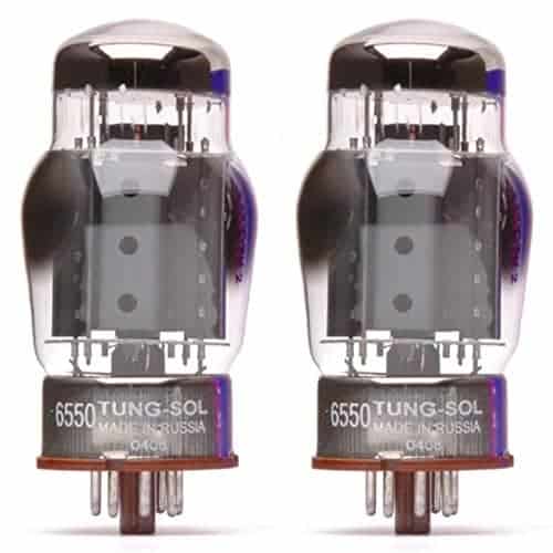 Par de Tung-Sol 6550 Tubo de Vacío de Potencia de Nueva