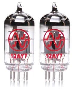 Par de Tubos de Vacío de Preamp JJ 12AY7