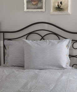 Piper Classics Funda de Almohada Estándar a Rayas de