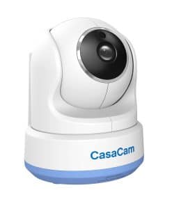 CasaCam BC200 Cámara de bebé inalámbrica HD Pan & Tilt,