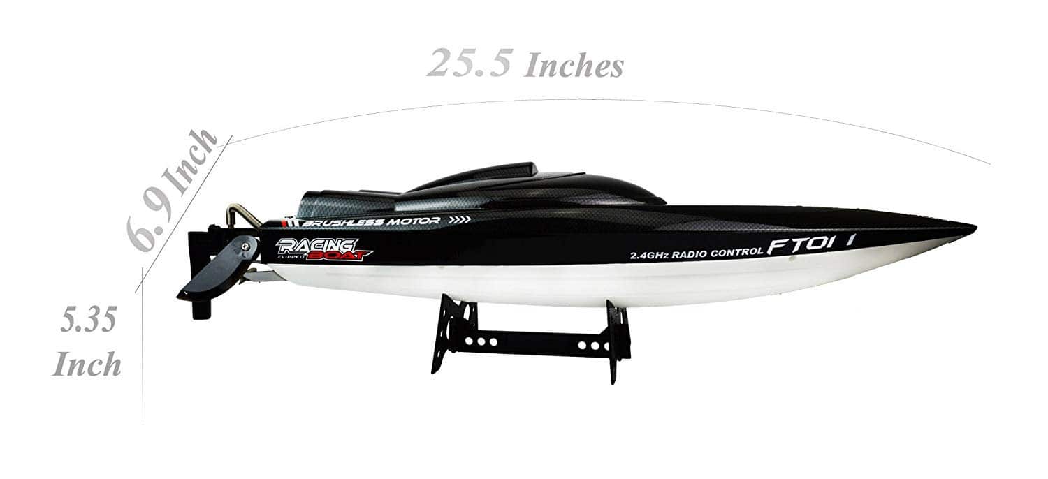 Barco de alta velocidad RC SOWOFA Laggest 2.4G 4WD 55KM/H - Imagen 8