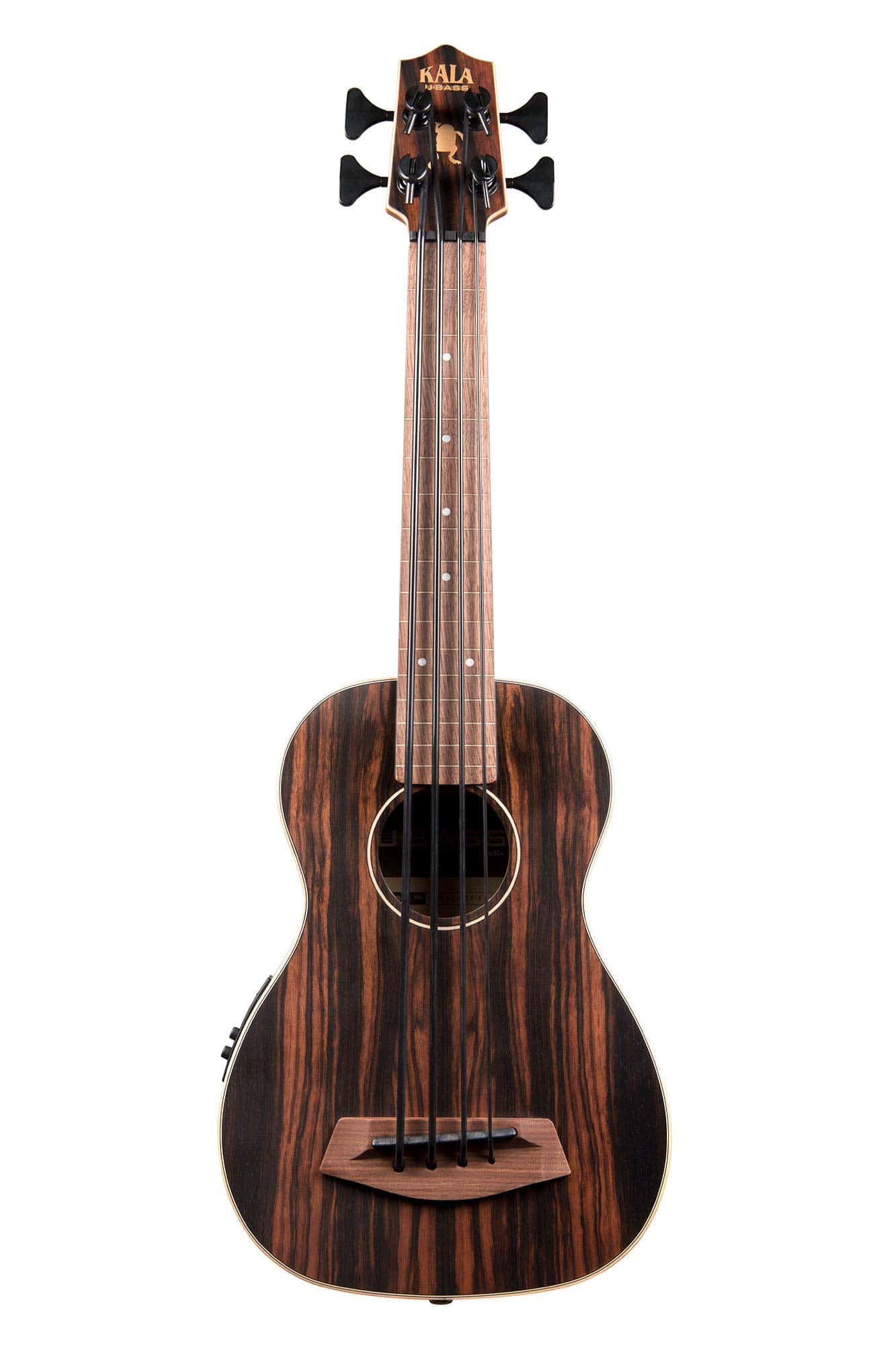 Kala UBASS-EBY-FL Striped Ebony Fretless U-Bass