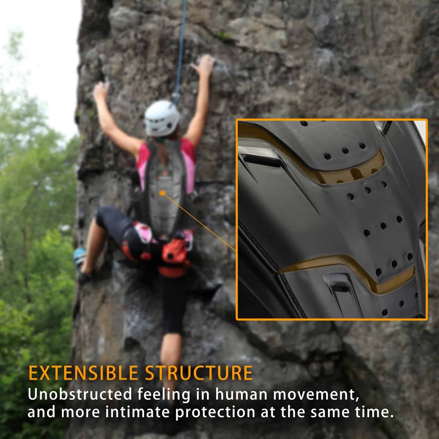 Protector de espalda para motocicleta RIDBIKER Motocross - Imagen 8