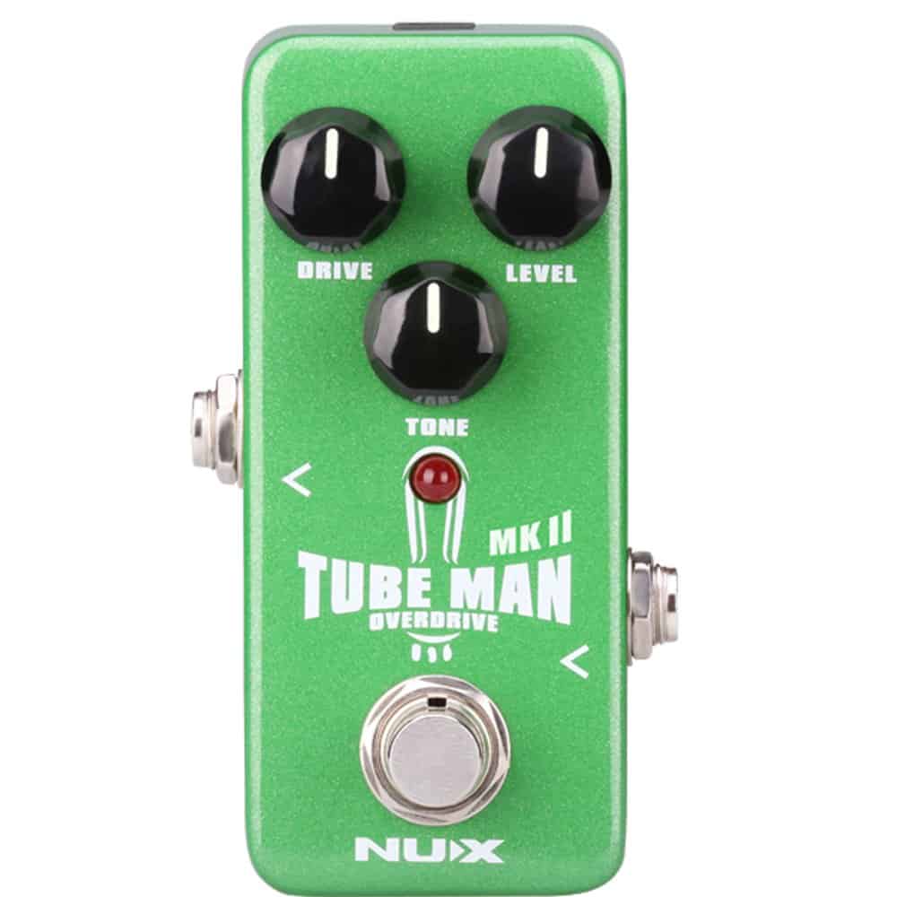 NUX Tube Man Mini Core Pedal de Efecto Overdrive para