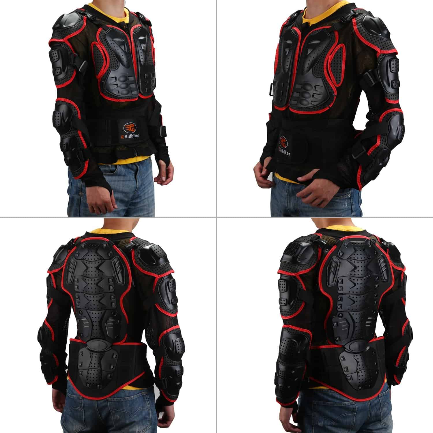 Chaqueta Protectora de Armadura Completa para Motocicleta - Imagen 6