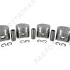 Juego de Pistones STD 83mm para Kubota V2003 (Hecho al 100%