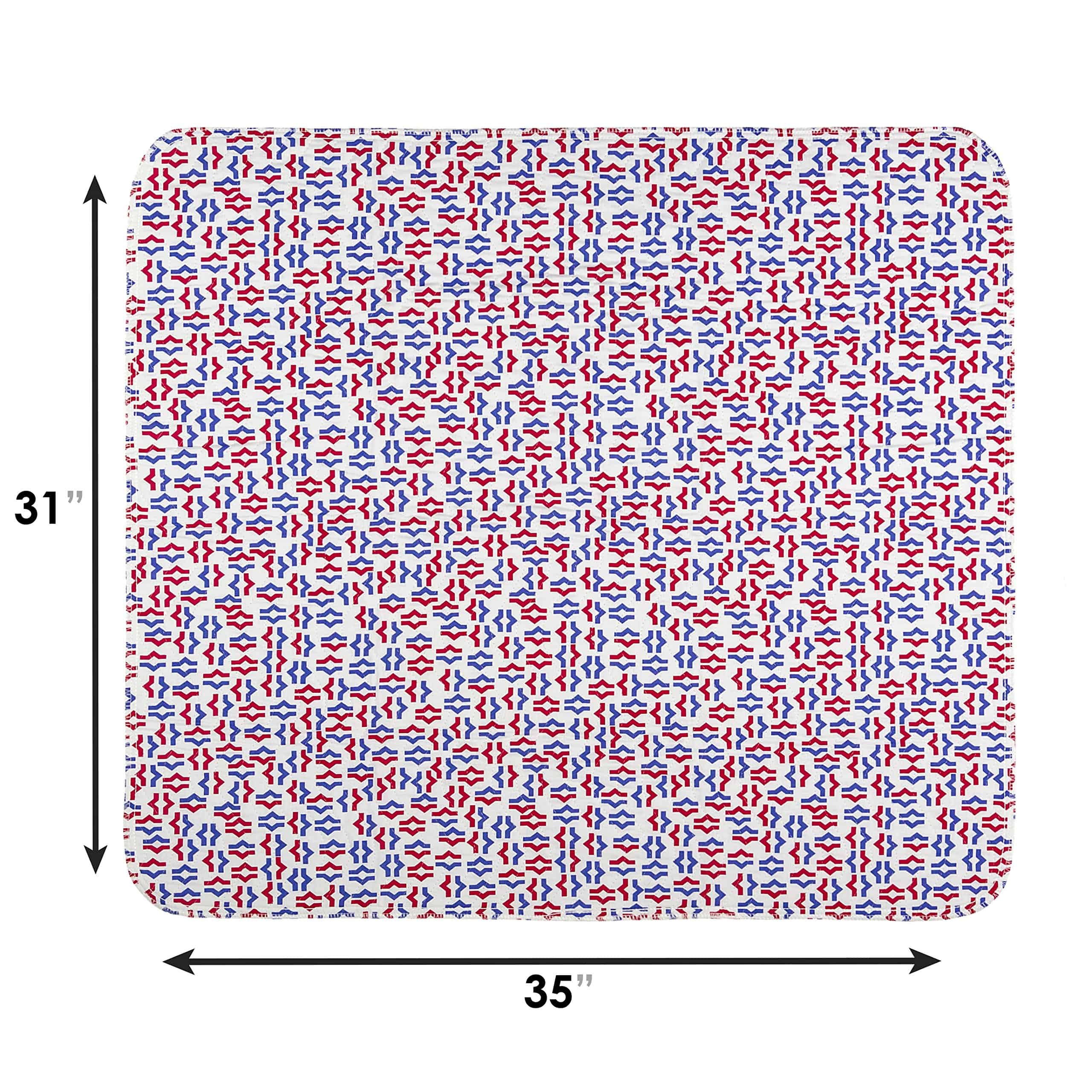 2-Pack de Almohadillas Impermeables para Cama/Corral/Playa - Imagen 5