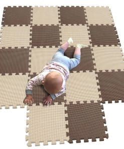 MQIAOHAM® 18 Piezas Alfombras de Juego, Suave Alfombrilla