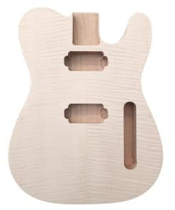 Cuerpo de Guitarra Eléctrica de Reemplazo Yinfente Caoba