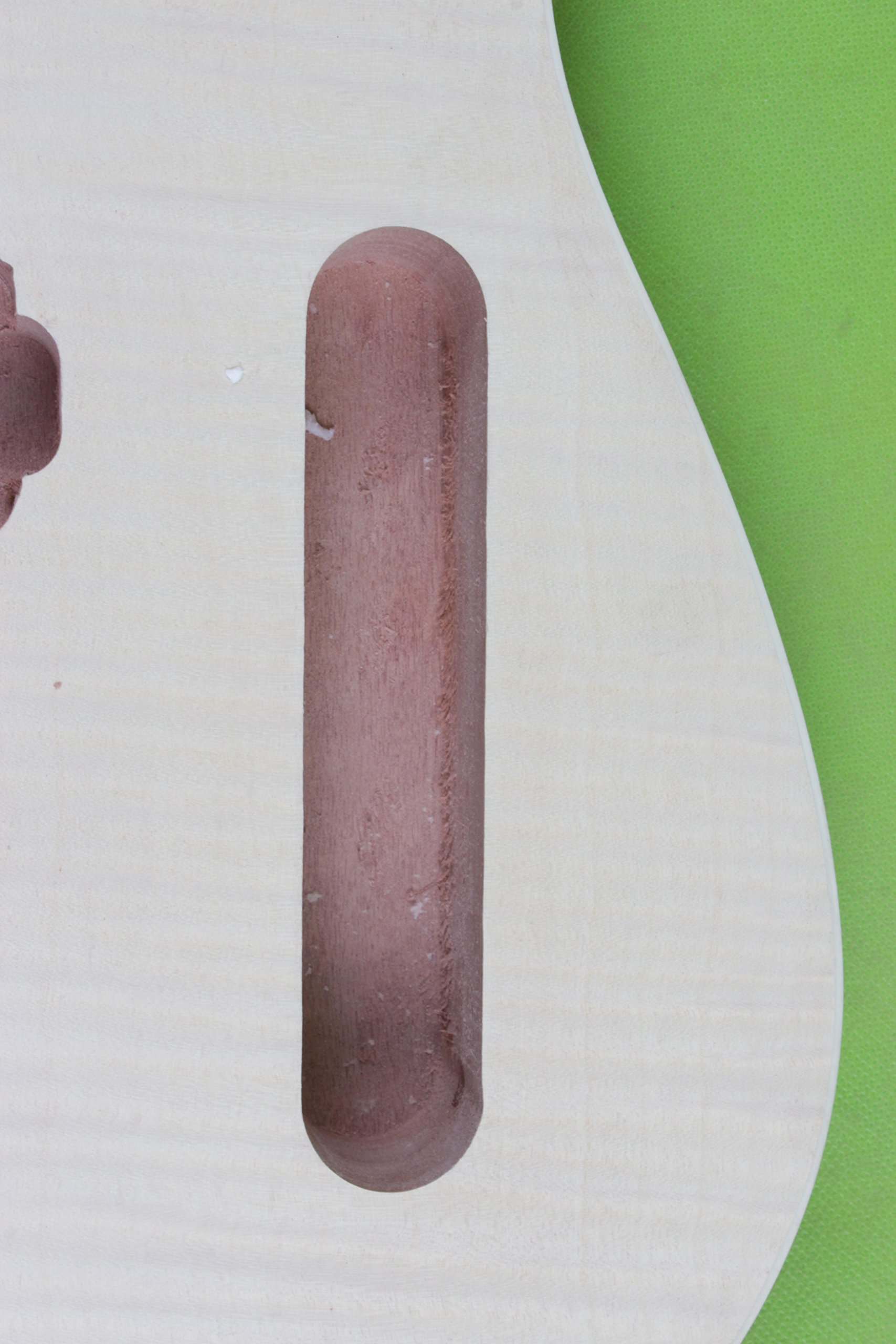 Cuerpo de Guitarra Eléctrica de Reemplazo Yinfente Caoba - Imagen 6