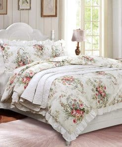 FADFAY Juego de Ropa de Cama de Estilo Granja Algodón