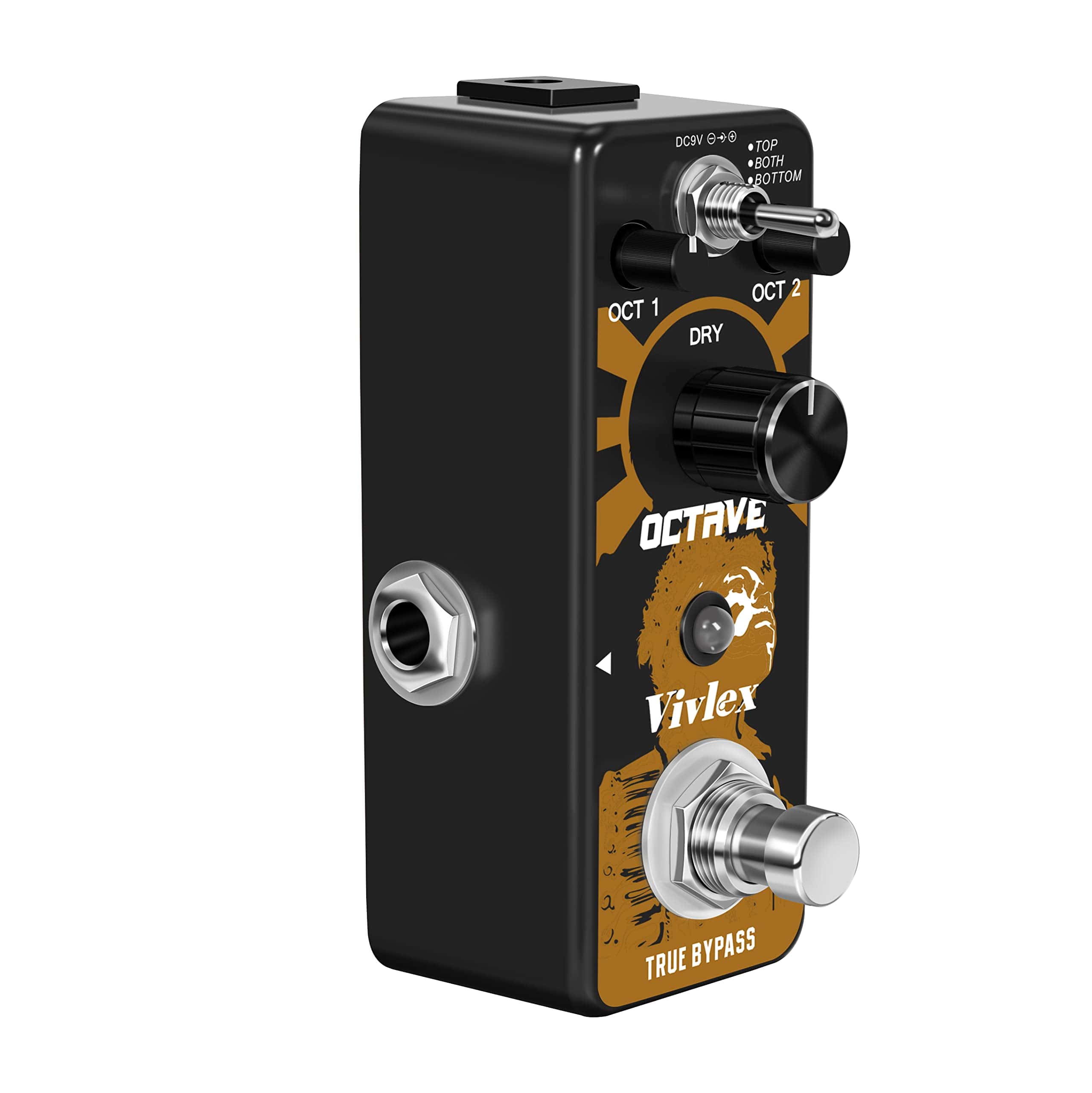 Pedal de Efectos de Guitarra Vivlex Octave Generador de - Imagen 4