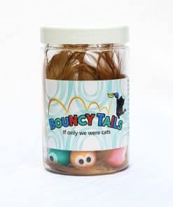 Frascos de 15ct de Colas Saltarinas - Pelota Interactiva