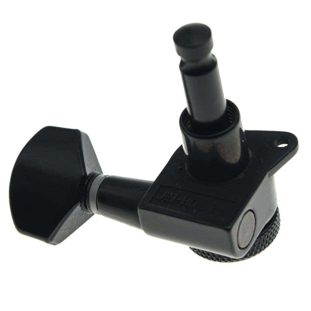 Clavijas de afinación negras con bloqueo para guitarra - Imagen 6