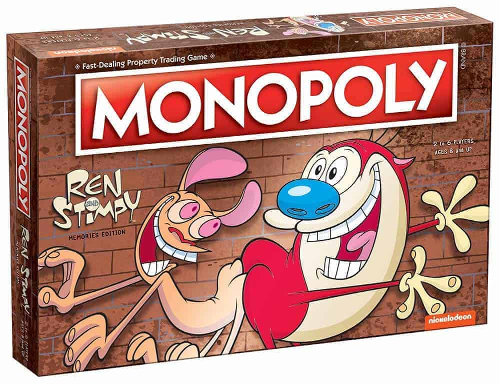 Juego de Mesa Monopoly Ren y Stimpy | Basado en la Serie de - Imagen 4