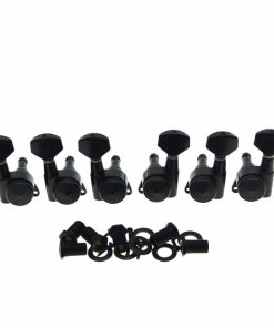 Clavijas de Afinación para Guitarra Dopro Negro 3 Izquierda