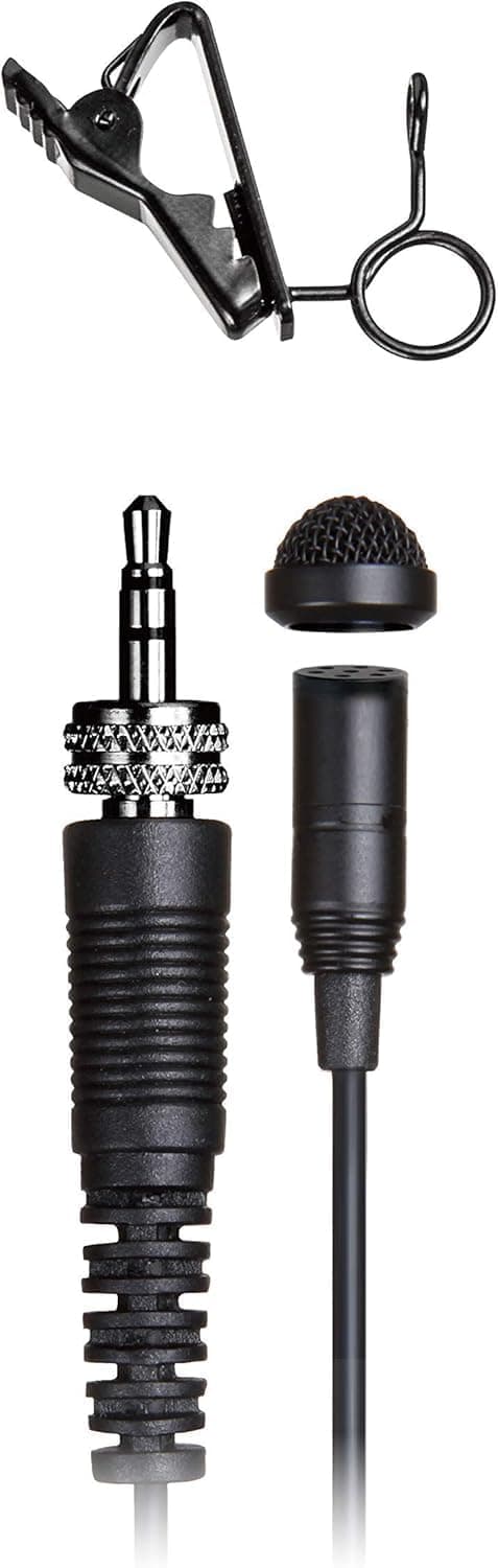 Micrófono de solapa Tascam TM-10LB, negro