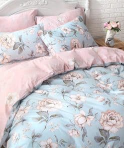 Juego de Funda de Edredón Floral FADFAY 100% de Algodón