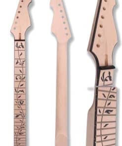 Yinfente Cuello de Guitarra Eléctrica Inacabado 24 Trastes