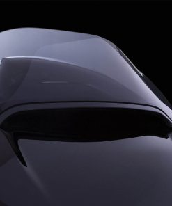 Recorte de parabrisas central (negro) para Harley Davidson