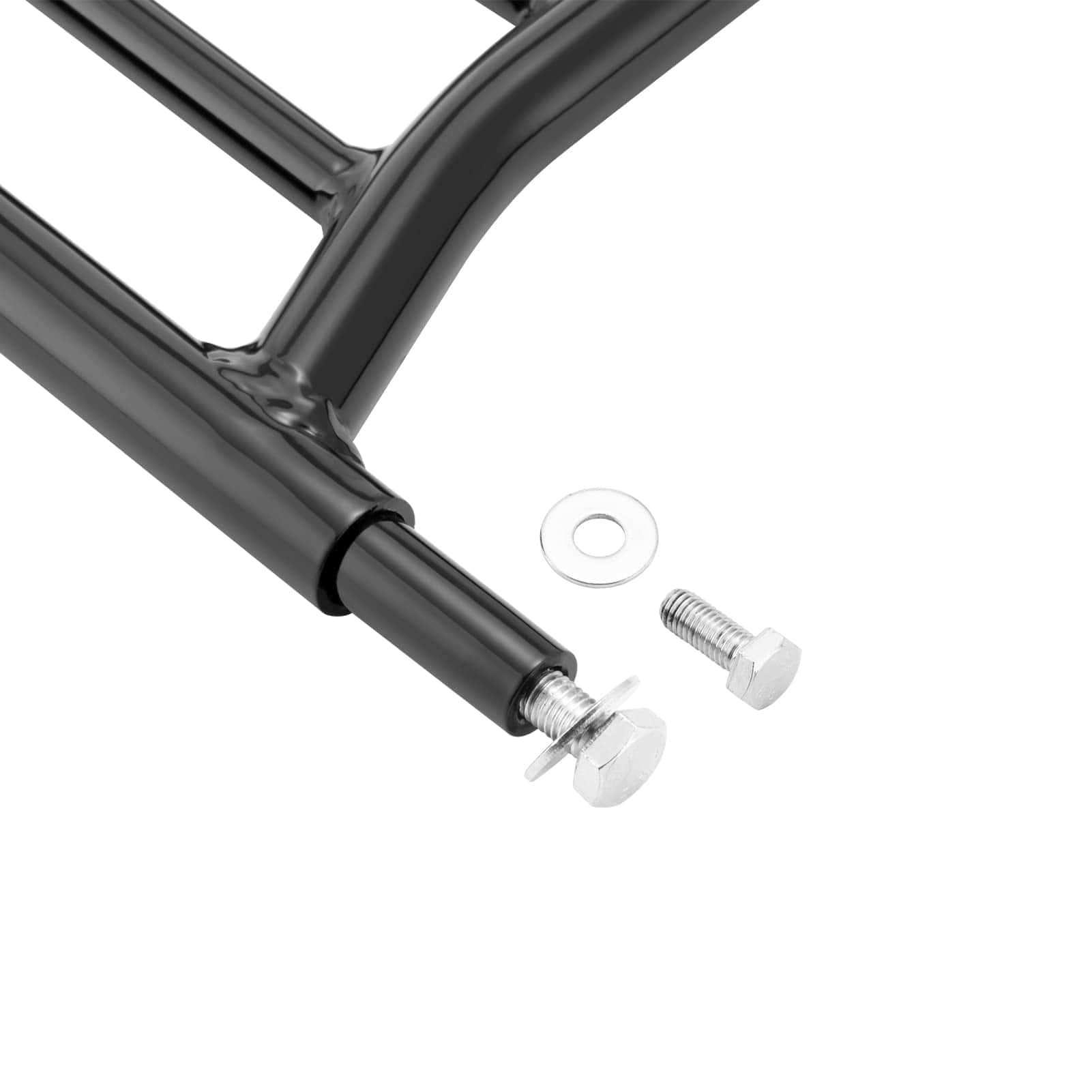 Respaldo Negro con Portaequipajes Compatible con Indian - Imagen 8