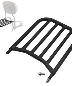 Respaldo Negro con Portaequipajes Compatible con Indian