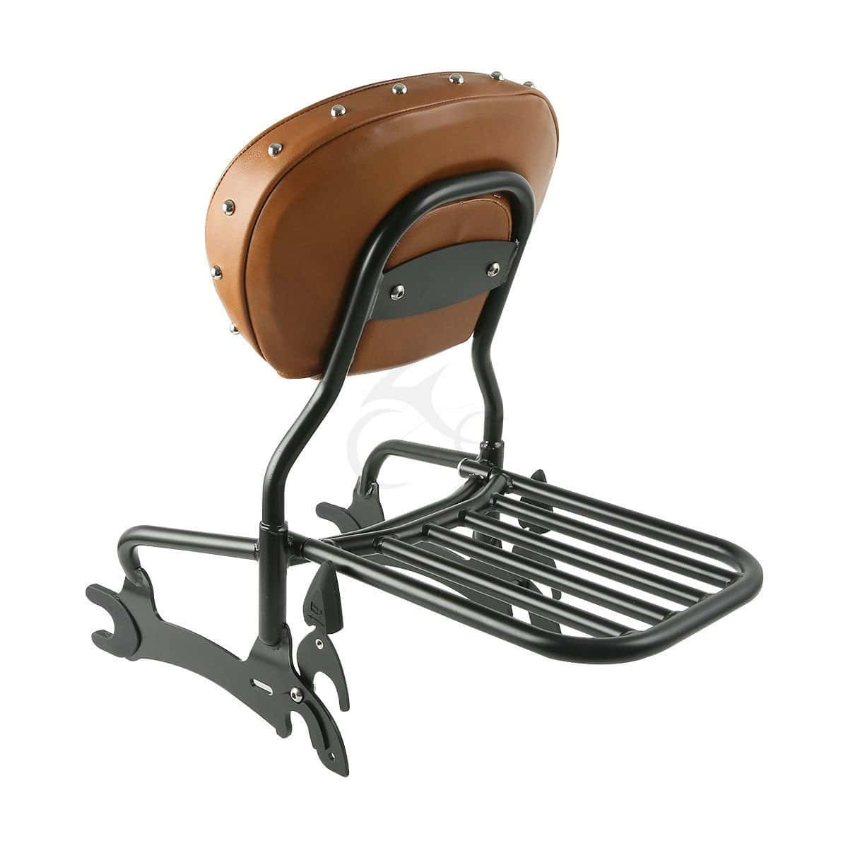 Respaldo Negro con Portaequipajes Compatible con Indian - Imagen 5