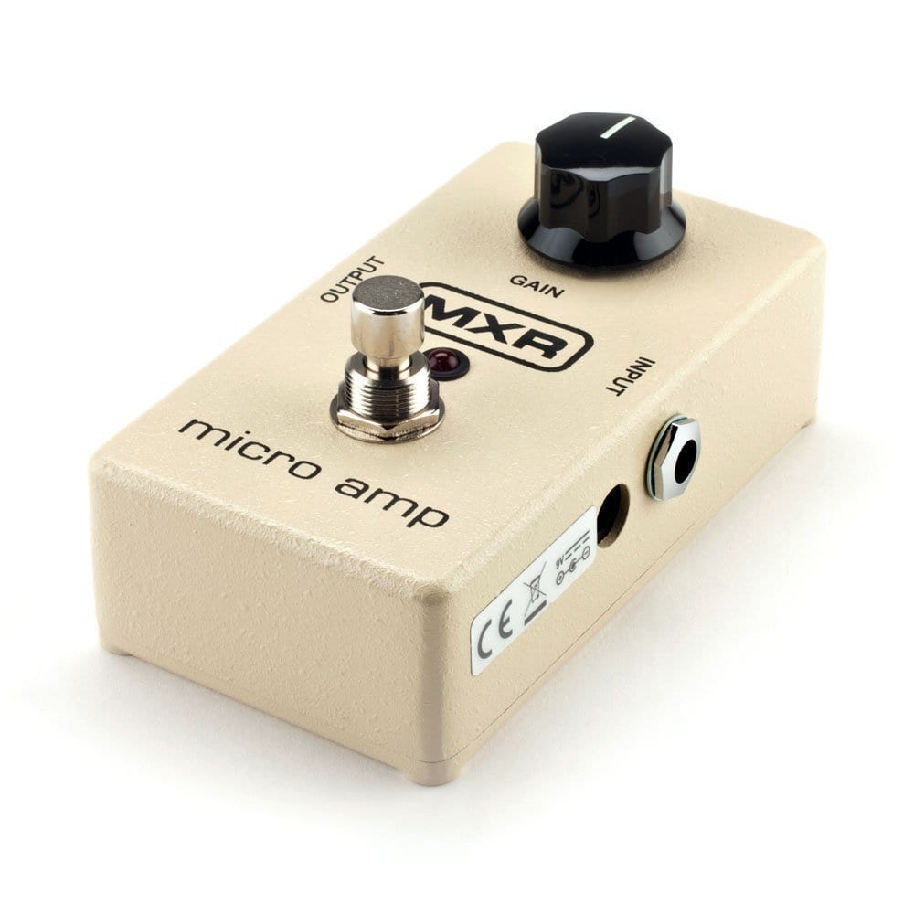 Pedal de Efecto MXR M133 Micro Amp Booster con Adaptador de - Imagen 4